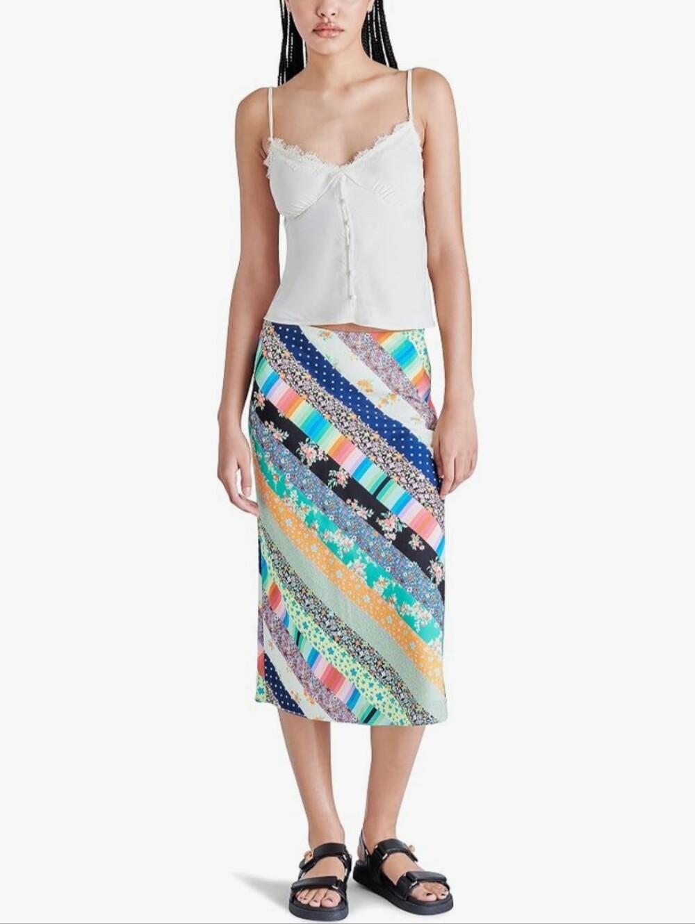 Steve Madden Size Medium Polyester Mindy Skirt